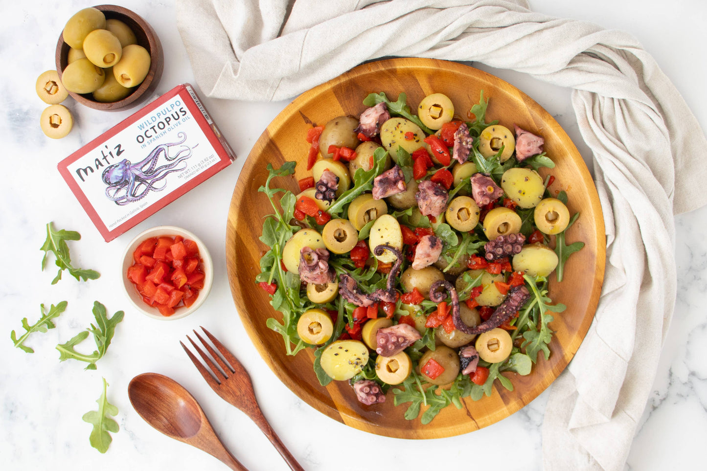 Matiz Pulpo in Olive Oil - 4.2oz Tin