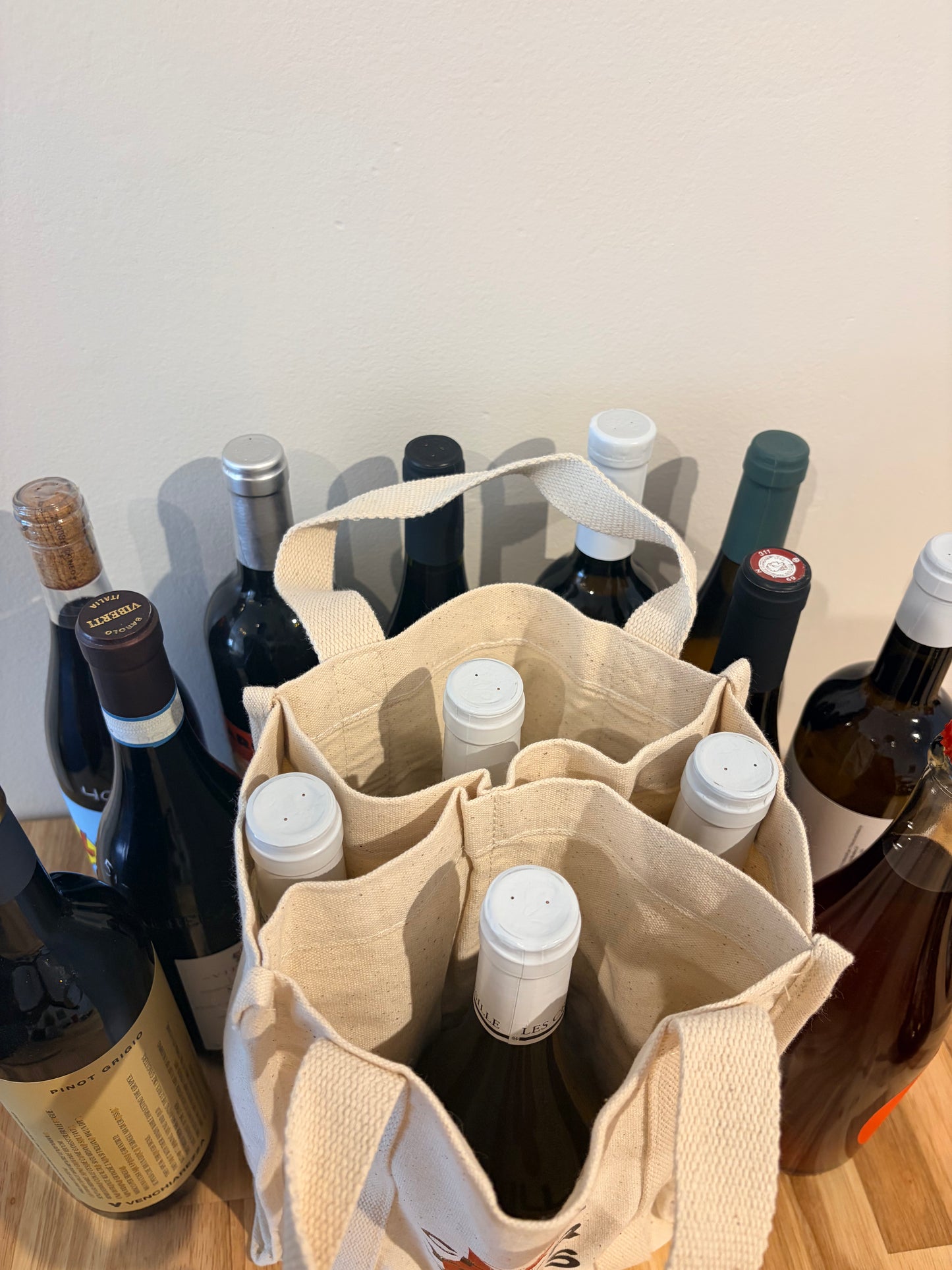 Ripy & Vine 4 Bottle Wine Tote