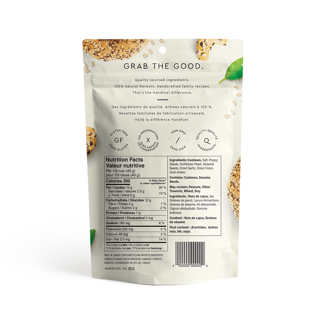 Everything Bagel Cashews 150g x 12