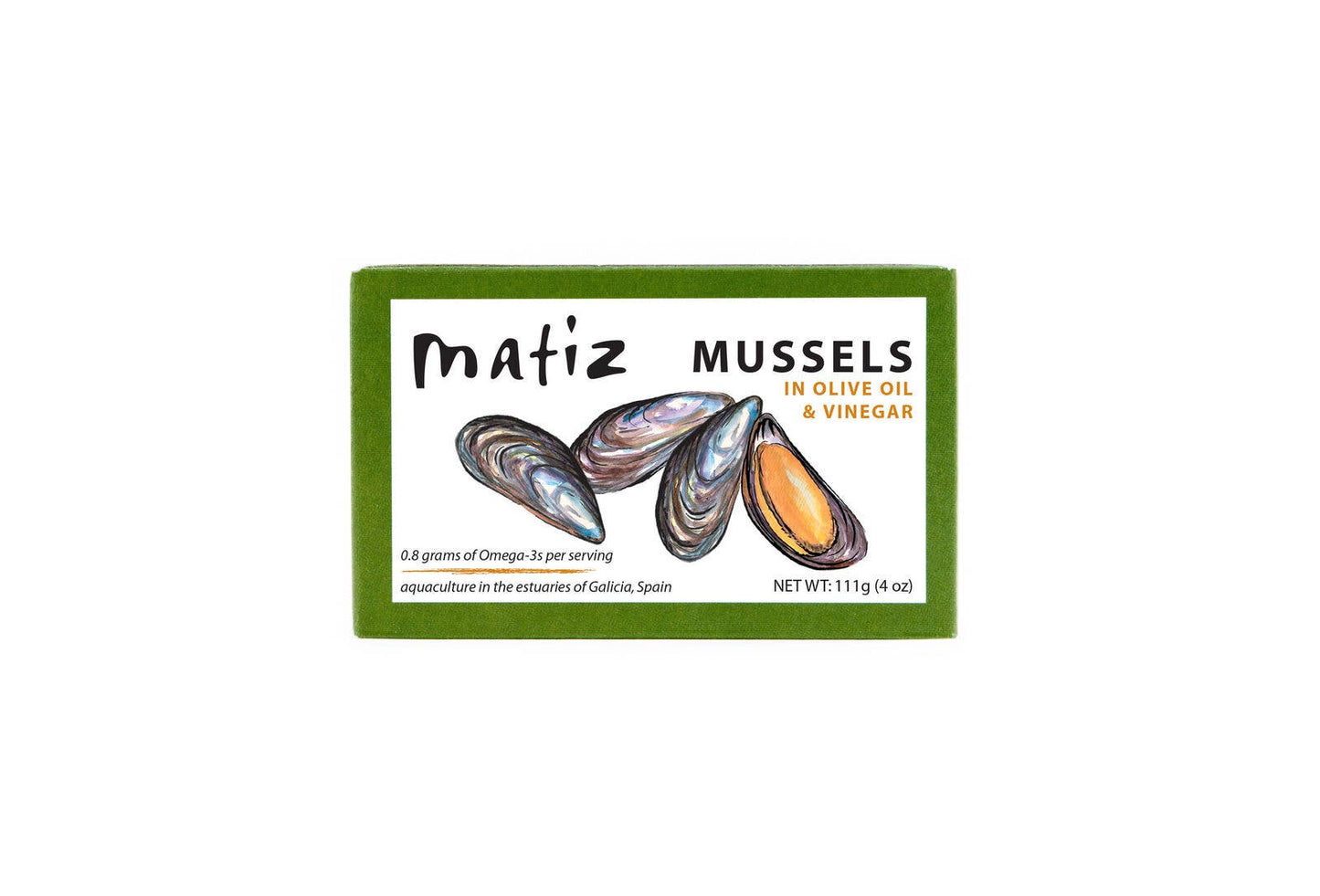 Matiz Mussels in Extra Virgin Olive Oil - 4oz
