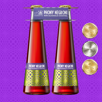 St. Agrestis Non-Alcoholic Phony Negroni®.: Individual Bottles