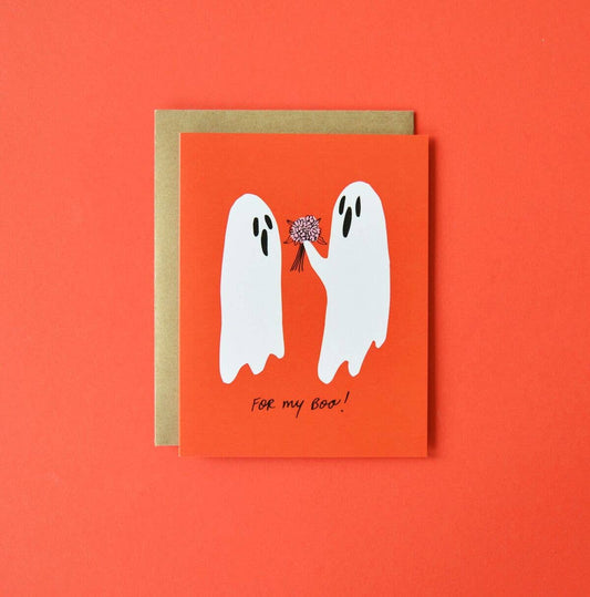 For My Boo Greeting Card