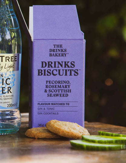 Drinks Biscuits - Pecorino Cheese & Rosemary 36g