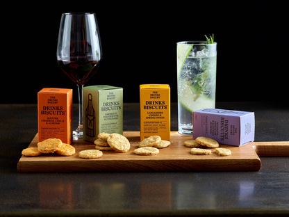 Drinks Biscuits - Mature Cheddar & Smoked Chilli 110g