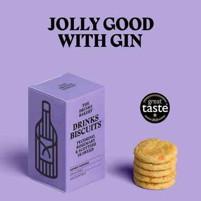Drinks Biscuits - Pecorino Cheese & Rosemary 36g