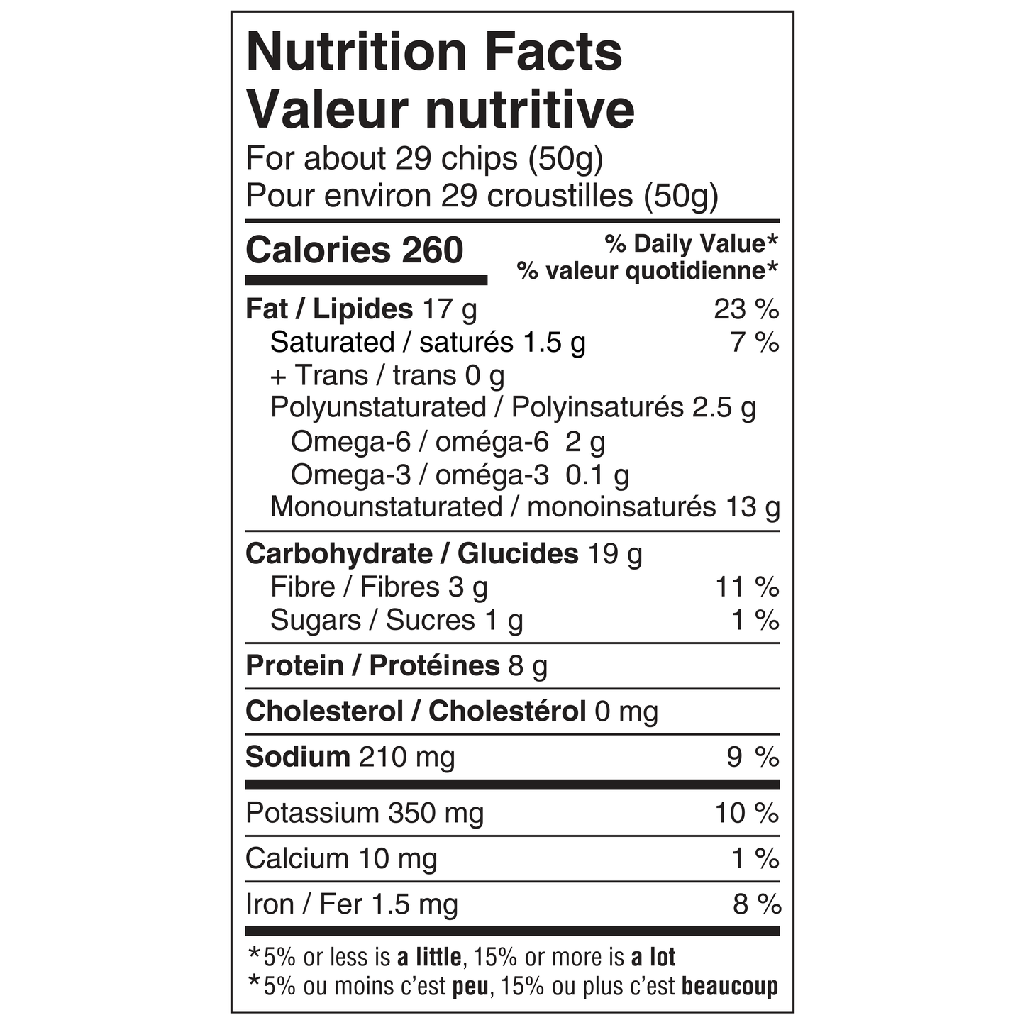 Peacasa Sea Salt Chickpea Chips Full Size Bag 🇨🇦