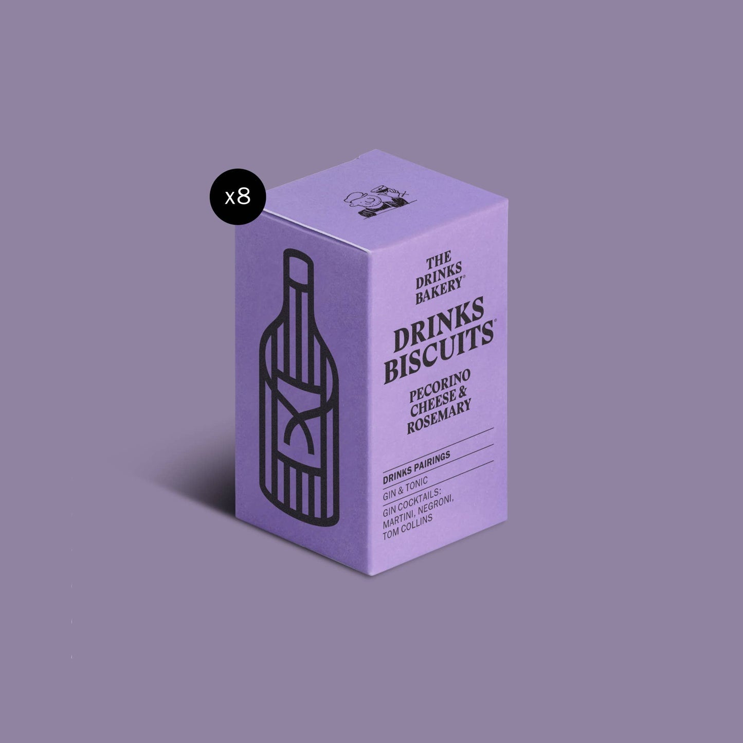 Drinks Biscuits - Pecorino Cheese & Rosemary 36g