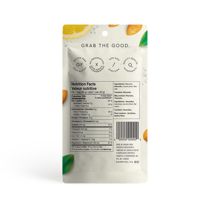 Lemon Marcona Almonds 40g X 12