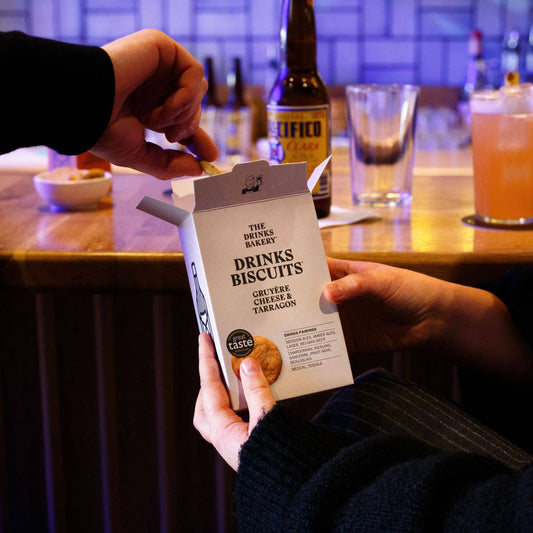 Gruyère Cheese & Tarragon Drinks Biscuits 110g