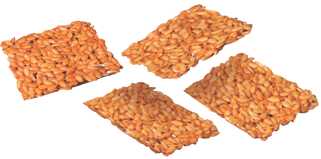 Keto Carrot Flax Crackers