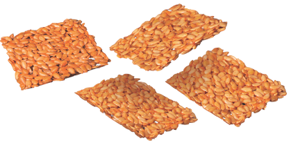 Keto Carrot Flax Crackers