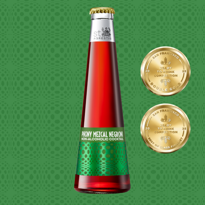 St. Agrestis Non-Alcoholic Phony Mezcal Negroni.: Individual Bottles