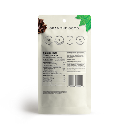 Dark Chocolate Almond Clusters 40g X 12