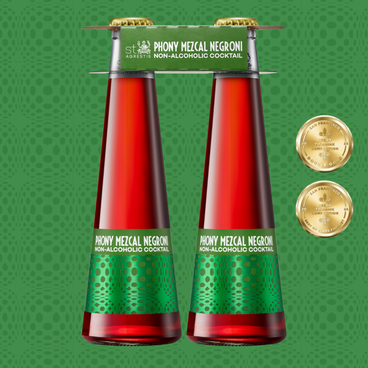 St. Agrestis Non-Alcoholic Phony Mezcal Negroni.: Individual Bottles