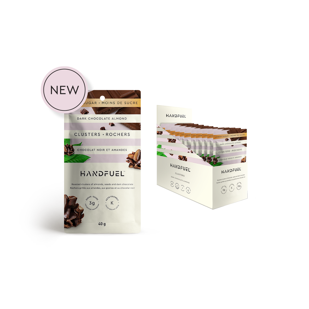 Dark Chocolate Almond Clusters 40g X 12