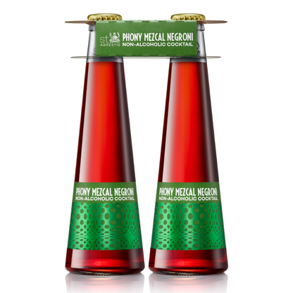 St. Agrestis Non-Alcoholic Phony Mezcal Negroni.: Individual Bottles
