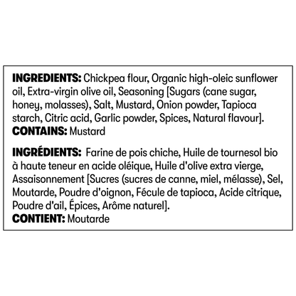Peacasa Honey Dijon Chickpea Chips Full Size Bag 🇨🇦