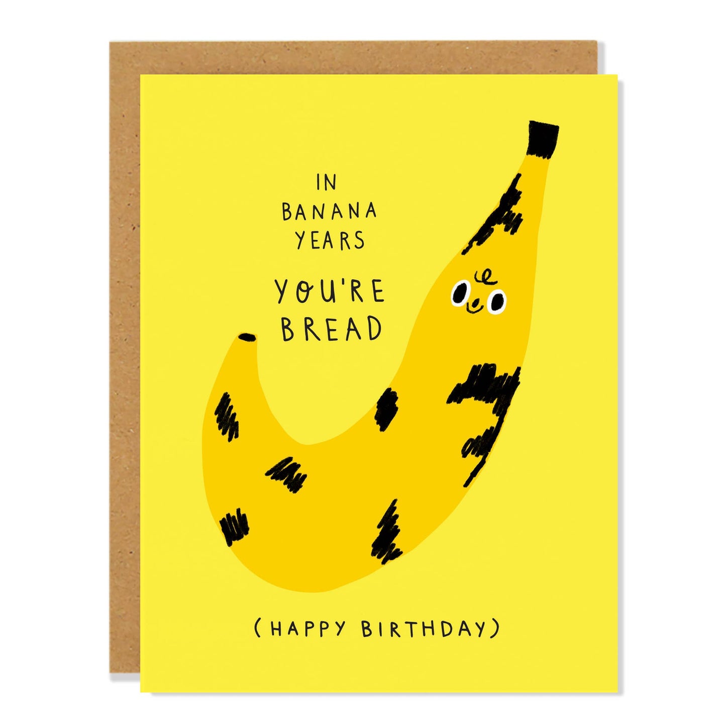 Banana Bread Birthday Card