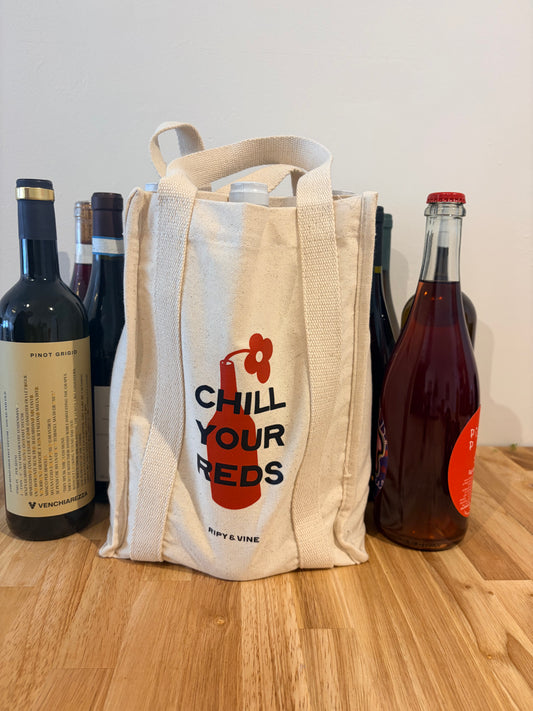 Ripy & Vine 4 Bottle Wine Tote