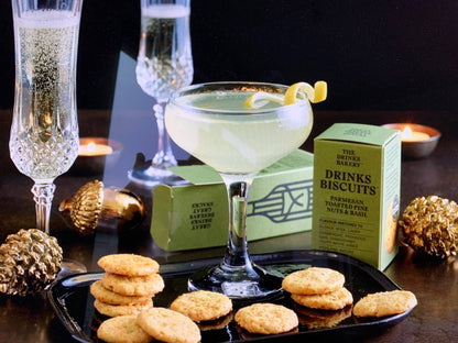 Drinks Biscuits - Parmesan Cheese & Sweet Basil 110g