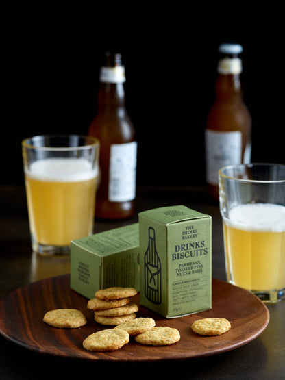 Drinks Biscuits - Parmesan Cheese & Sweet Basil 36g