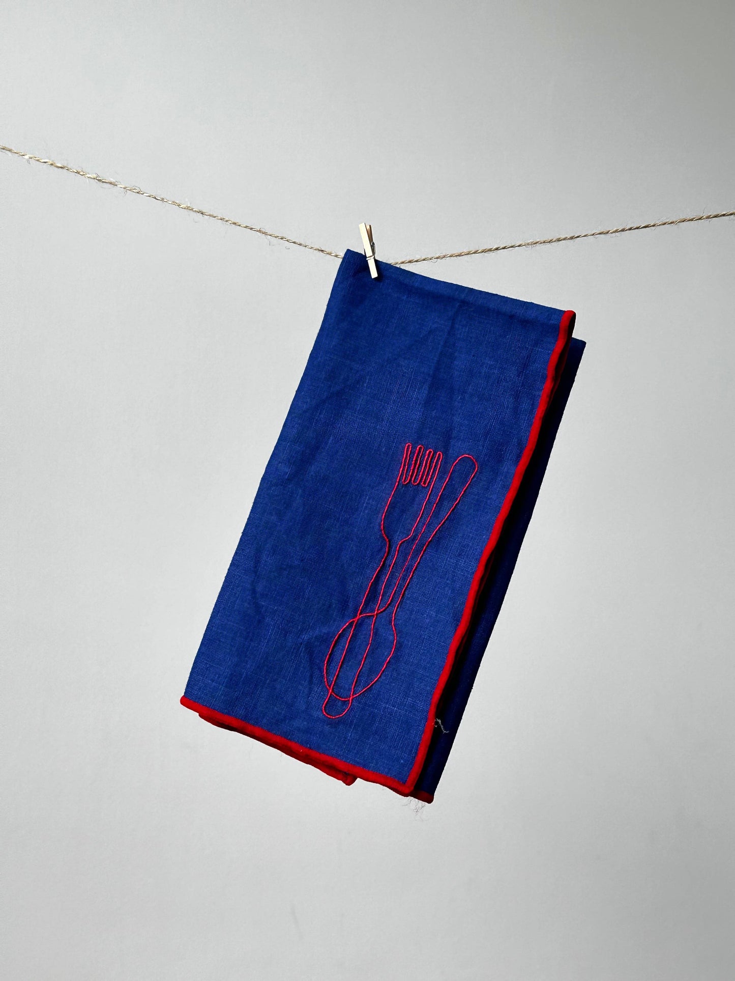 Linen Blend Napkins - Cutlery (Set of 2)