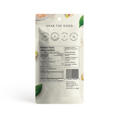 Dry Roasted Himalayan Salt Pistachios 40g X 12