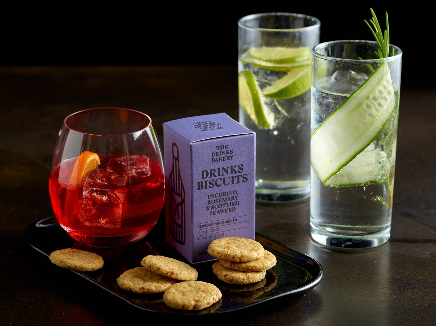 Drinks Biscuits - Pecorino Cheese & Rosemary 110g
