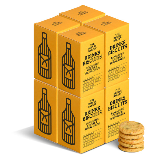 Drinks Biscuits - Lancashire Cheese & Spring Onion 36g