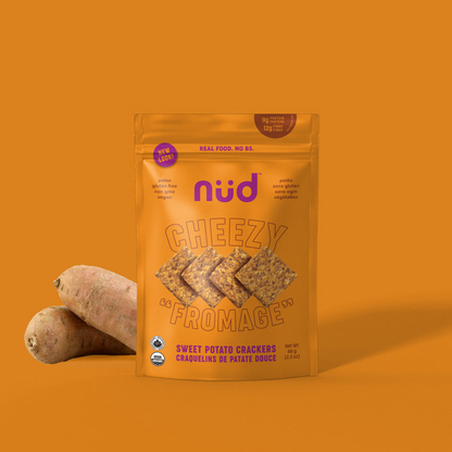 Cheezy Sweet Potato Crackers