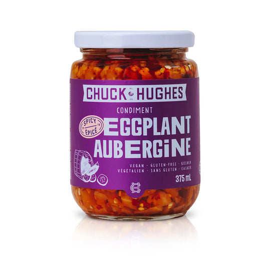 Chuck Hughes Spreads: Spicy Eggplant
