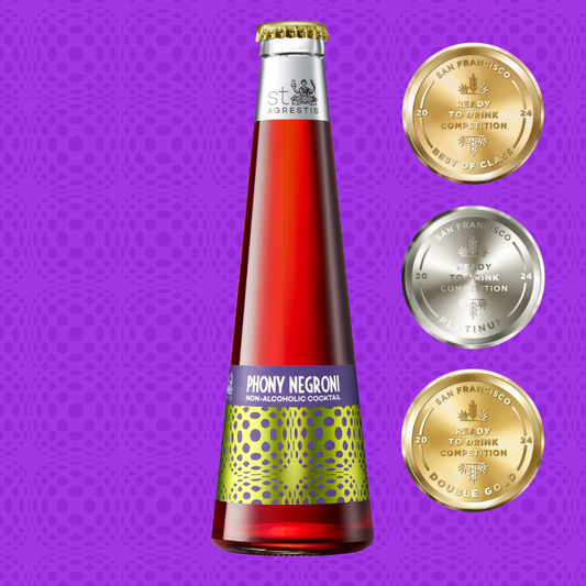 St. Agrestis Non-Alcoholic Phony Negroni®.: Individual Bottles