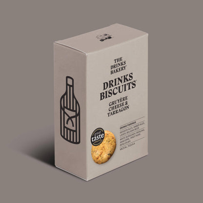 Gruyère Cheese & Tarragon Drinks Biscuits 110g